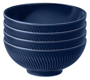 Porcelain Arc Blue Set Of 4 Cereal Bowls