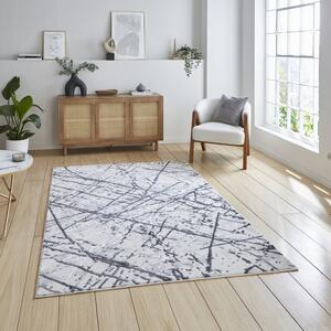 Artemis Abstract Rug Silver
