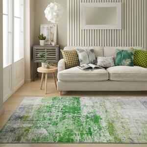 Luxe Washable Rug Green