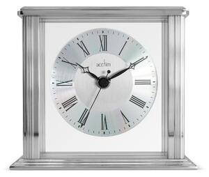 Acctim Hamilton Mantel Clock Silver
