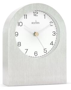 Acctim Sutherland Table Clock Silver
