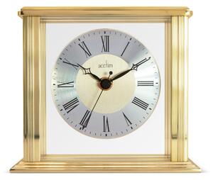 Acctim Hamilton Mantel Clock Brass