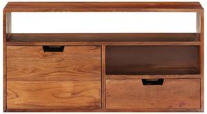 TV Cabinet 80x30x42 cm Solid Acacia Wood