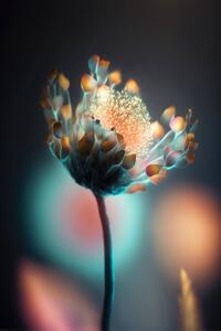 Photography Colorful Glowing Flower, Treechild