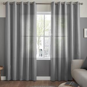 Felicity Made To Measure Sheer Voile Curtains Smoke