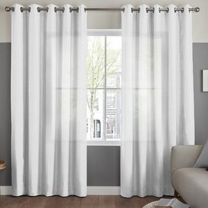 Eloise Made To Measure Sheer Voile Curtains Snow