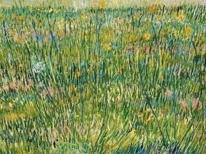 Fine Art Print A Patch of Grass - Vincent van Gogh, (40 x 30 cm)