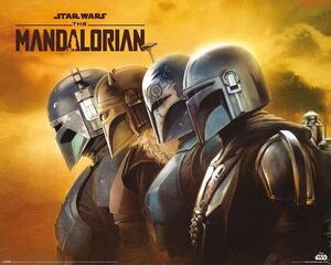 Poster Star Wars: The Mandalorian S3 - The Mandalorian Creed, (50 x 40 cm)
