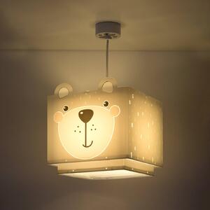 Dalber Little Teddy children's hanging light, 1-bulb