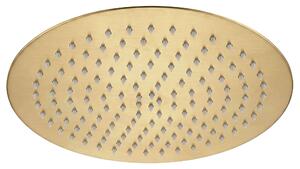 Round rain shower REA JS-P014BG 30cm Brush Gold