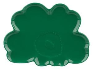 Marimekko Unikko shape plate 19 cm Green