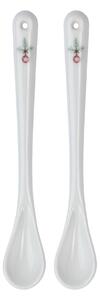 Rörstrand Swedish Grace Winter spoon 15 cm 2-pack White