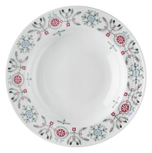 Rörstrand Swedish Grace Winter deep plate Ø25 cm White