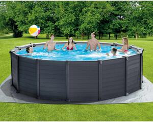 INTEX Above Ground Pool Set Graphite Gray Panel 478x124 cm