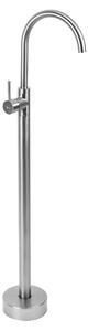 Basin mixer Rea Lungo Brush Nickel