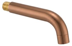 Spout for concealed mixer Rea Lungo 16 cm Brushed Copper