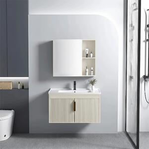 Bathroom Furniture Set with Astor Sink 60 cm Beige