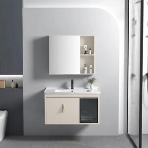 Bathroom furniture set with washbasin Paris 60cm Beige