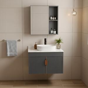 Zestaw mebli łazienkowych z blatem Modo 60cm Grey