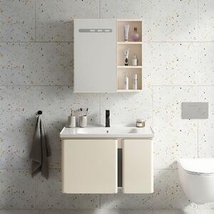 Bathroom furniture set with washbasin Tula 60cm Beige
