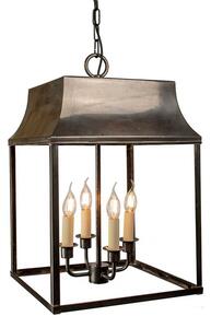 463A Large Strathmore 4 Light Exterior Hanging Light - product_finish:Light Antique