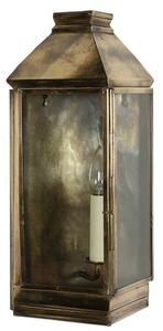504 Greenwich Hall Lantern 1 Light Exterior Wall Light - product_finish:Light Antique