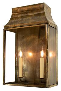 462A Large Strathmore 2 Light Exterior Wall Light - product_finish:Light Antique