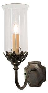 719G Gothic 1 Light Wall Light With Glass - product_finish:Light Antique