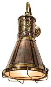 Freighter 451 Traditional Solid Copper and Brass Wall Lamp - product_finish:POLISHED COPPER AND BRASS