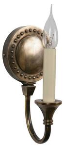 Opera 822 Traditional Solid Brass 1 Light Wall Light - product_finish:Light Antique
