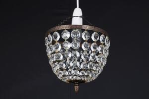Impex ST09081 Kiel European Crystal Pendant Ceiling Shade - product_finish:Nickel Finish Frame