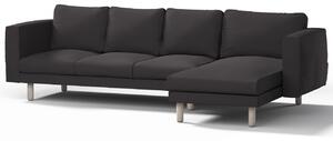 Norsborg 4-seat sofa with chaise longue cover