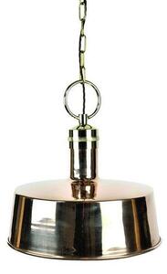 652A Large Cattura 1 Light Polished Copper Ceiling Pendant
