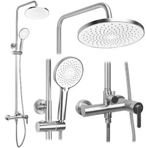 Shower set Rea Ontario Brush Nickel