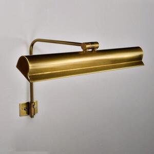 Harvard Antique Brass 350mm Frame Mounted Picture Light