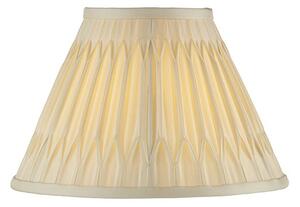 Endon Lighting 94355 Chatsworth Double Pinch 10" Ivory Silk Shade