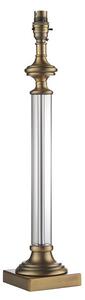 Endon Lighting 94350 Avebury Table Lamp Base Only In Antique Brass Finish