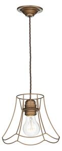 David Hunt Lighting ORE0163 OREGON Single Ceiling Pendant Light In Bronze Finish