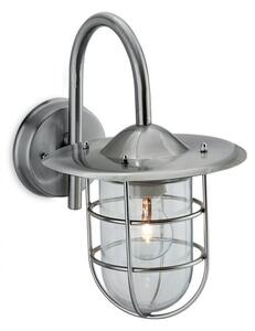 Firstlight 8352ST Cage Exterior wall light in stainless steel finish