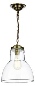 David Hunt Lighting UPT0175 UPTON Ceiling Pendant Light In Antique Brass Finish
