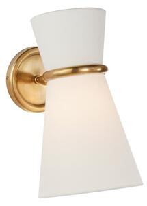 Clarkson Pivoting Wall Light Brass, Light, Hand-Rubbed Antique Brass - Andrew Martin