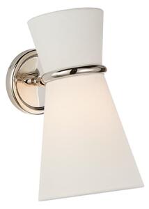 Clarkson Pivoting Wall Light Nickel, Light, Polished Nickel - Andrew Martin