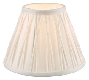 Laura Ashley Fenn Silk Shade White 8''