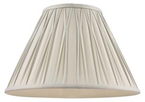 Laura Ashley Fenn Silk Shade Silver 12''