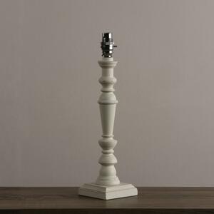 Laura Ashley Tate Wood Painted Candlestick Table Lamp Base
