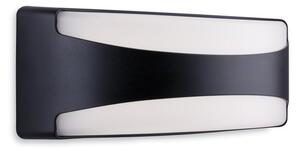 Firstlight 2808BK Santos LED Outdoor Wall Light in Black Resin IP65