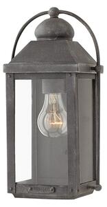 Quintiesse QN-ANCHORAGE-S Anchorage 1 Light Exterior Wall Lantern In Aged Zinc
