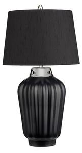 Quintiesse QN-BEXLEY-TL-BKPN Bexley Modern Table Lamp In Black And Polished Nickel
