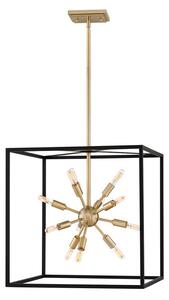 Quintiesse QN-AROS-12P Aros Modern 12 Light Ceiling Pendant In Brass Finish