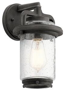 Quintiesse QN-ANDOVER-S Andover Small Exterior Wall Lantern In Weathered Zinc